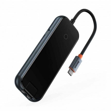 Priklopna postaja Baseus 5v1, USB-C 3.0, črna, WKJZ010113
