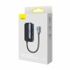 Priklopna postaja Baseus 4v1, USB-C 3.2, siva, WKWJ000013
