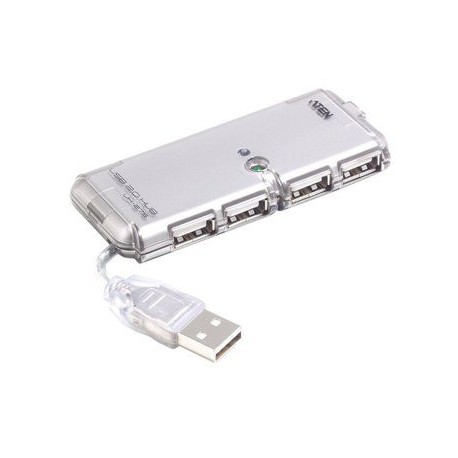 USB HUB 4x A z AC adapterjem, slim, Aten UH-275