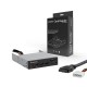 Chieftec all-in-one čitalec kartic 4x USB 3.2 Gen1 TypeA/C QC3.0 3,5 panel