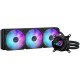 Vodno hlajenje za procesor ASUS ROG Strix LC III 360, 3x 120mm ventilatorji