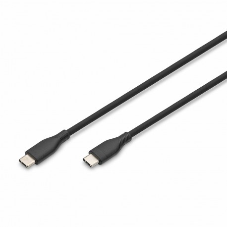 Kabel Digitus kabel USB C-C, 0,5m, 60W, črn