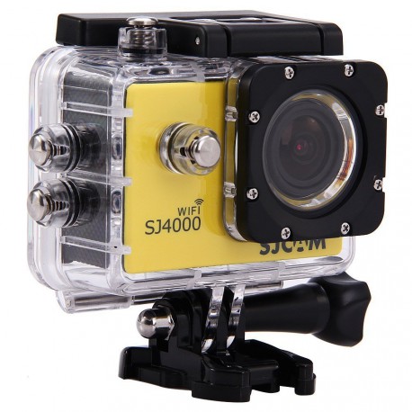SJCAM SJ4000 WiFi športna kamera rumena