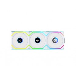 Ventilator za ohišje Lian Li UNI FAN SL Wireless 120mm, 3 Pack + kontroler, bel