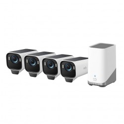 IP kamera Anker Eufy Security eufyCam S3 Pro, komplet 4 kamere + baza, T88943W1