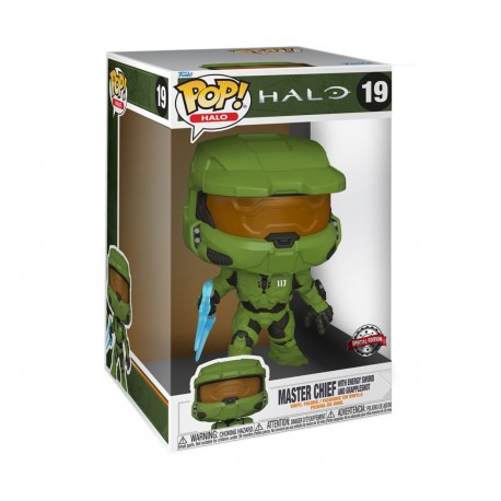 Figura FUNKO POP JUMBO: HALO INFINITE - MASTER CHIEF