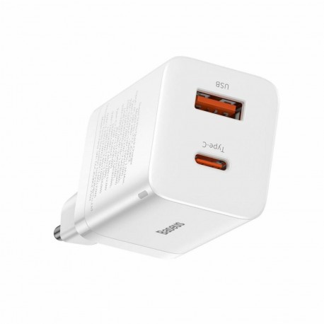 Baseus polnilec 30W USB/TipC ProQC bel Super Si CCSUPP-E02 2190082