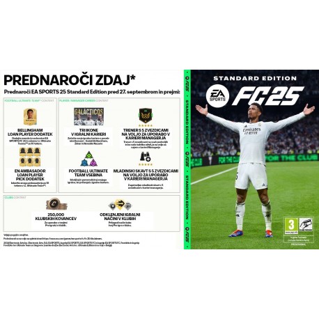Igra EA SPORTS: FC 25 (Nintendo Switch)