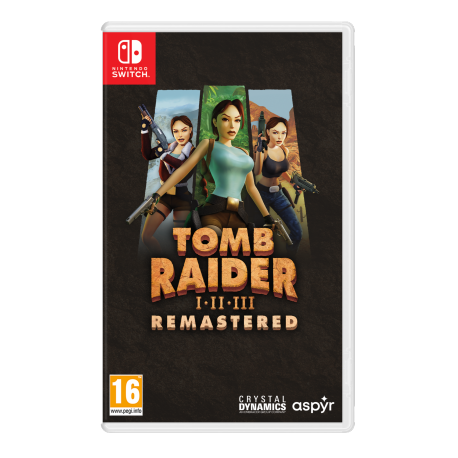 Igra Tomb Raider I-III Remastered Starring Lara Croft (Nintendo Switch)
