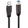 Kabel Lindy USB 3.0 Type A/B M/M, 10m