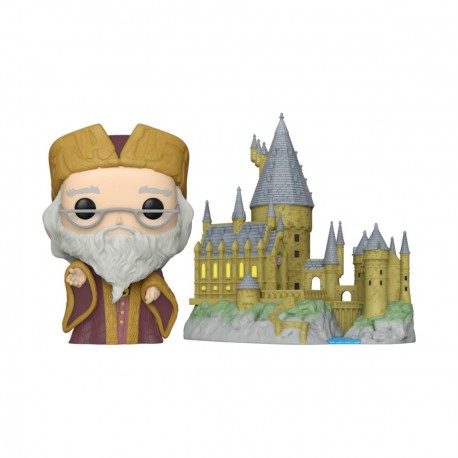 Figura FUNKO POP TOWN: HP ANNIVERSARY- DUMBLEDORE W/HOGWARTS