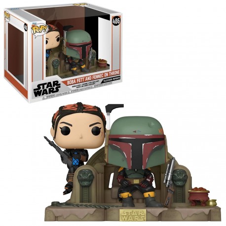 Figura FUNKO POP MOMENT: MANDALORIAN - BOBA FETT & FENNEC SHAND