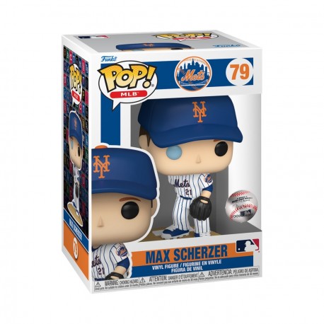 Figura FUNKO POP MLB: METS - MAX SCHERZER (HOME JERSEY)