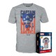 Figura FUNKO POP TEE: MARVEL - CAPTAIN AMERICA