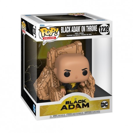 Figura FUNKO POP DELUXE: BLACK ADAM - BLACK ADAM ON THRONE