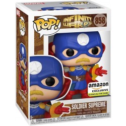 Figura FUNKO POP: MARVEL - INFINITY WARPS - SOLDIER SUPREME (GLOW) (EXC.)