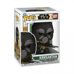 Figura FUNKO POP: STAR WARS - BOOK OF BOBA FETT - KRRSANTAN W/BG