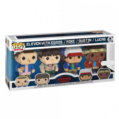 Figura FUNKO 8 BIT POP: STRANGER THINGS 4PK