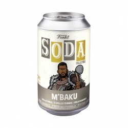 Figura FUNKO SODA: BLACK PANTER - MBAKU W/CH(M)