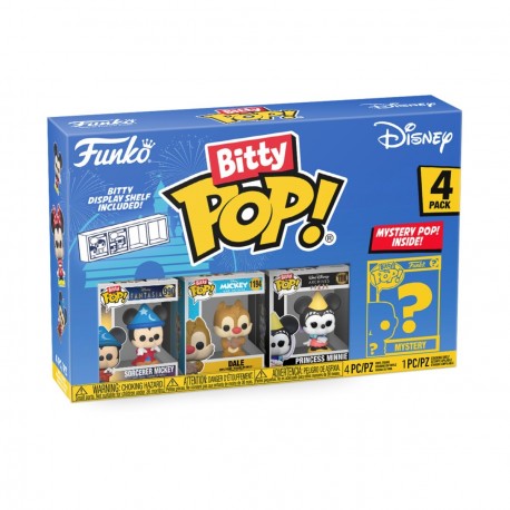 Figura FUNKO BITTY POP: DISNEY - SORCERER MICKEY 4PK