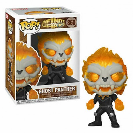 Figura FUNKO POP: MARVEL - INFINITY WARPS - GHOST PANTHER