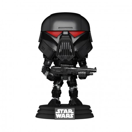 Figura FUNKO POP STAR WARS: MANDALORIAN - DARK TROOPER (BATTLE)