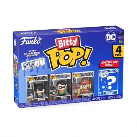 Figura FUNKO BITTY POP: DC - BATMAN 4PK