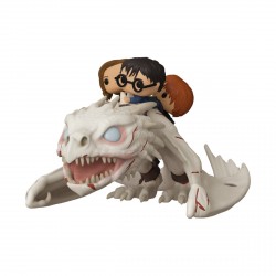 Figura FUNKO POP RIDES: HARRY POTTER - DRAGON W/ HARRY. RON. & HERMIONE