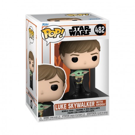 Figura FUNKO POP STAR WARS: MANDALORIAN -LUKE W/CHILD