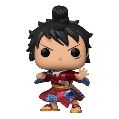 Figura FUNKO POP ANIMATION One Piece – Luffy in kimono METALLIC