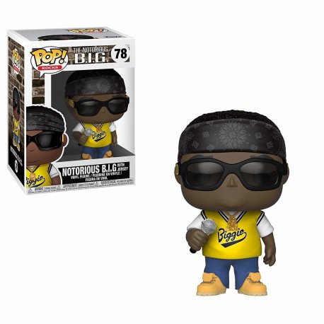 Figura Figura FUNKO POP! VINYL: ROCKS: NOTORIOUS B.I.G. JERSEY