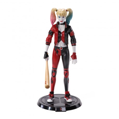 Figura NOBLE COLLECTION DC - SS - HARLEY QUINN BOP REBIRTH BENDYFIG (COMIC)