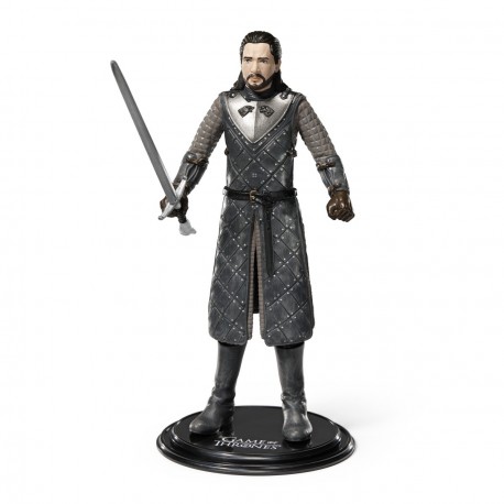 Figura NOBLE COLLECTION - GAME OF THRONES - JON SNOW BENDYFIG