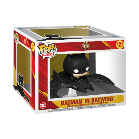 Figura FUNKO POP RIDES: THE FLASH - BATMAN IN BATWING