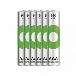 Polnilna baterija GP AAA-950 mAh Ni-Mh, 6 kom