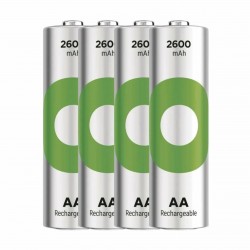 Polnilna baterija GP AA-2600 mAh Ni-Mh, 4 kom