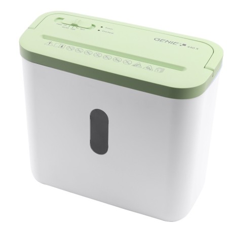 Uničevalec dokumentov GENIE 440x 4x3mm/p-4, bel-svetlo zelen