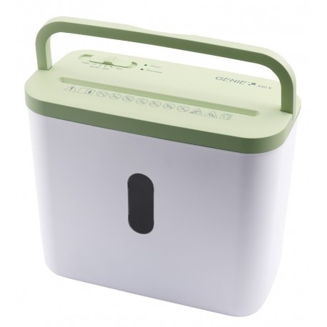 Uničevalec dokumentov GENIE 440x 4x3mm/p-4, bel-svetlo zelen