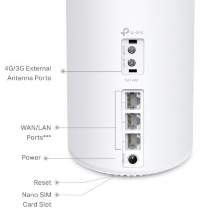 Usmerjevalnik (router) TP-LINK Deco X10-4G, 4G+ WiFi 6