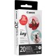 Papir CANON ZINK CIRCLE foto 20 pack za ZOEMINI