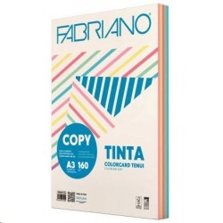 Papir barvni mix A3 160g pastel fabriano 1/100