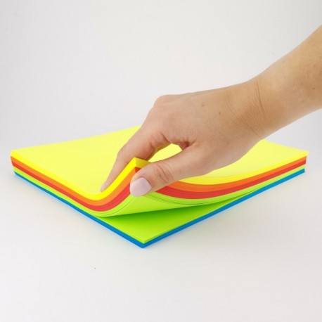 Papir barvni mix A4 80g intenziv levia 5 barv 1/250