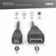 Kabel Digitus HDMI/D mikro, 1m, 4K, črn