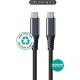 Kabel eSTUFF USB C-C USB4 Gen3x2, 1,2m