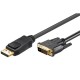 Kabel Goobay DisplayPort (M) na DVI-D (M) 24+1 pin, 2 m