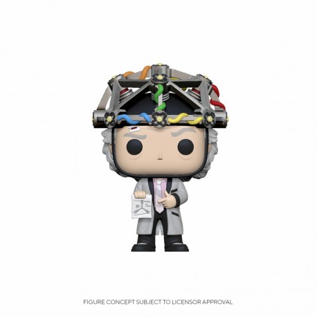 Figura FUNKO POP MOVIES: BACK TO THE FUTURE - DOC W/ HELMET
