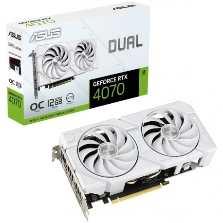 Grafična kartica ASUS Dual GeForce RTX 4070 EVO White OC 12GB GDDR6X