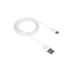 Kabel CANYON UM-1 MicroUSB, 1m, bel