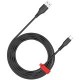 Kabel CANYON  AC18SC, USB A-C, 18W, 1.2m, črn