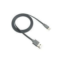 Kabel CANYON, USB to lightning, 1m, siv